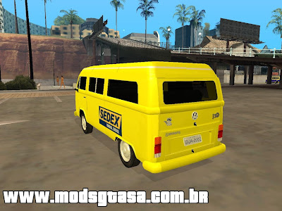 VW Kombi SEDEX para GTA San Andreas